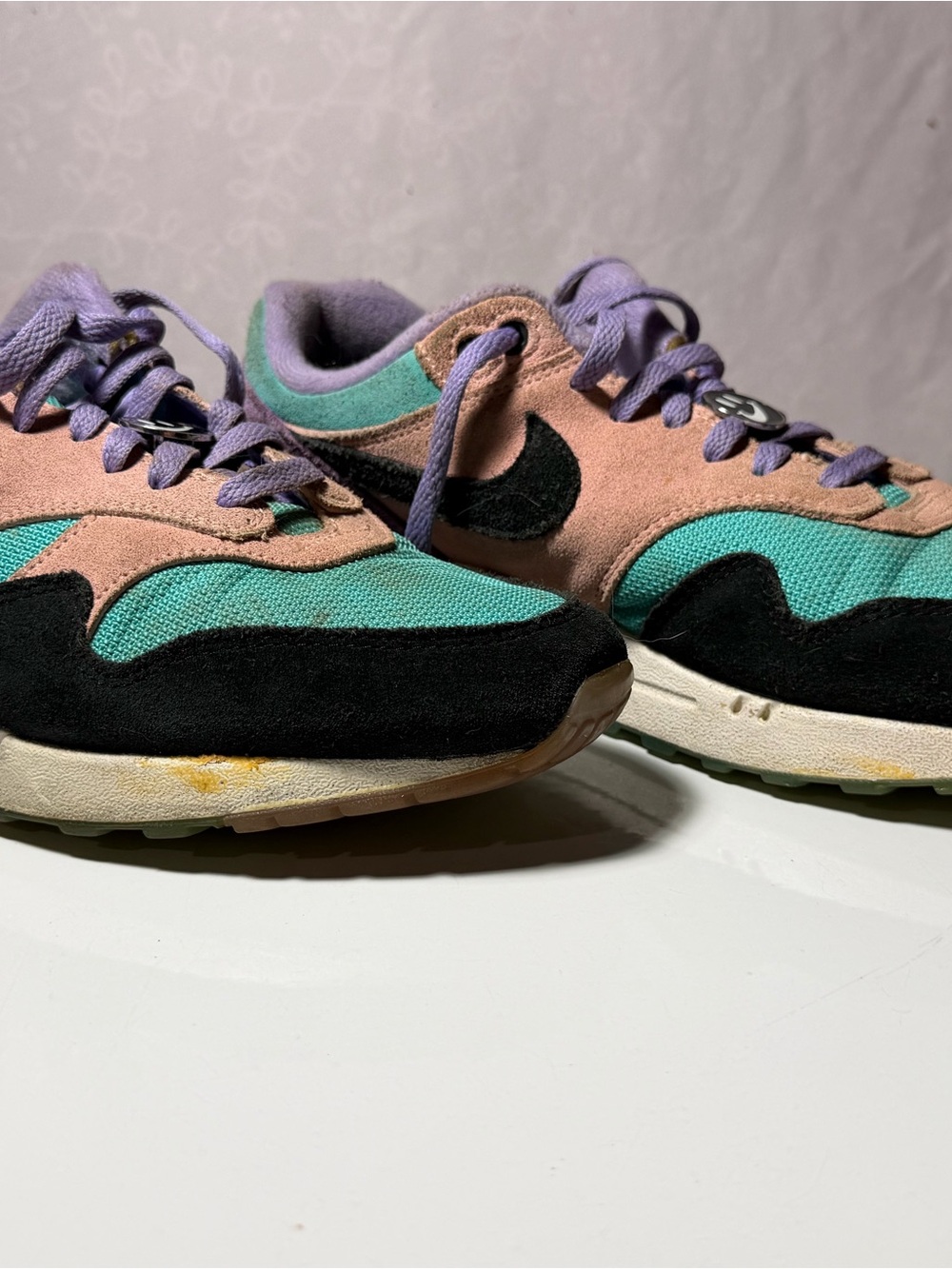 Nike Air Max 1 “Have A Nike Day” Coral Purple Jade sneaker Men Size 10